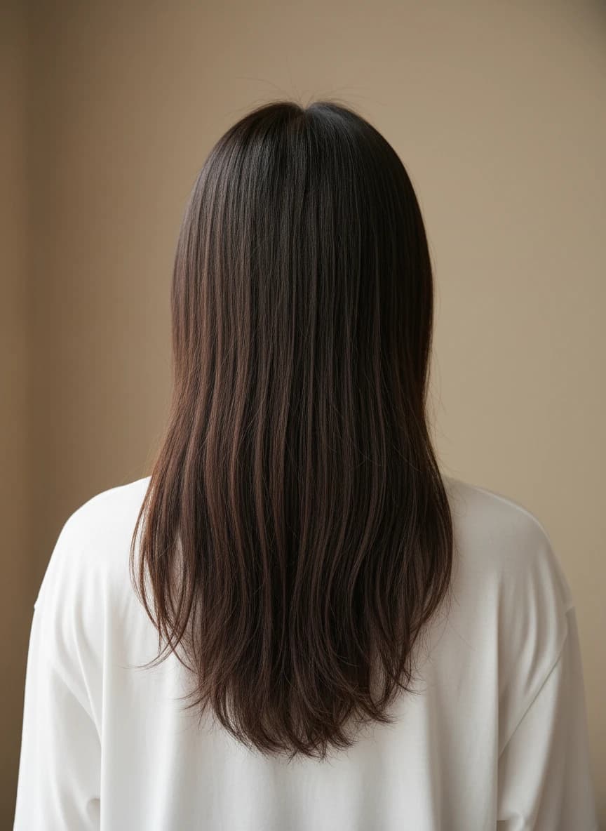 Before photo - AI hair color changer example ex01