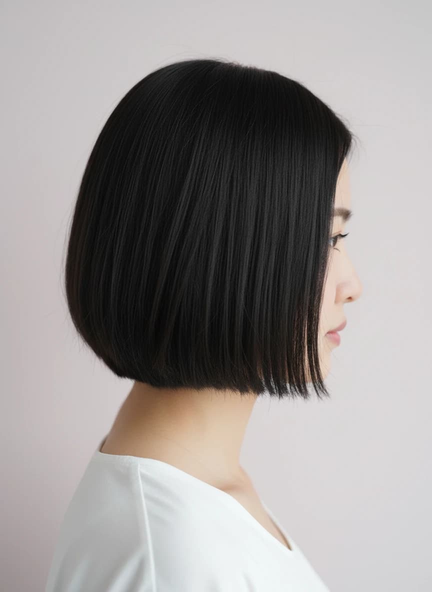 Before photo - AI hair color changer example ex06